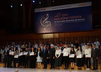 Toyota trao học bổng cho các tài năng trẻ âm nhạc Việt Nam năm 2019-4