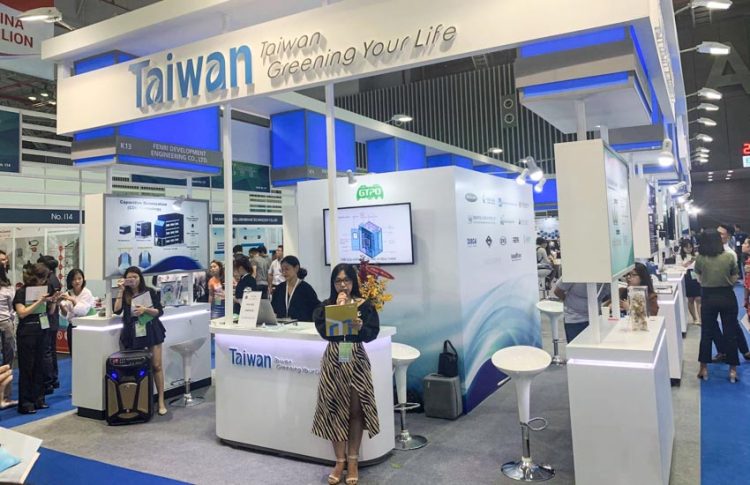 Văn phòng Dự án Thương mại xanh Đài Loan tham gia triển lãm VietWater 2019-1