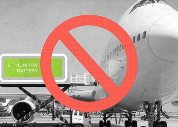 Các hãng hàng không cấm khách ký gửi pin Lithium hư hỏng trong hành lý