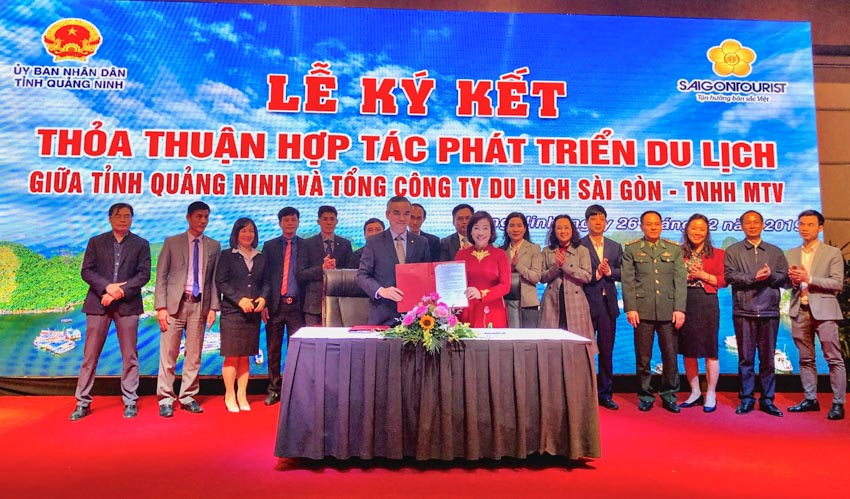 Saigontourist hợp tác với tỉnh Quảng Ninh thúc đẩy phát triển du lịch -2