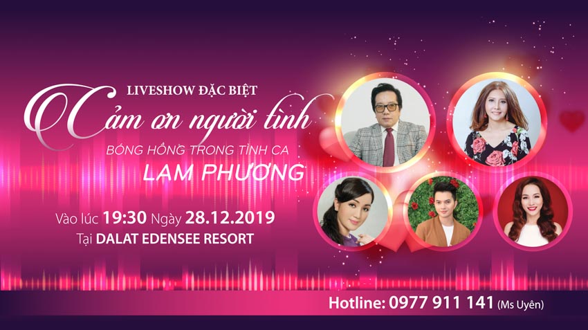 "Cảm ơn người tình" đêm nhạc Lam Phương đặc biệt tại Đà Lạt -2