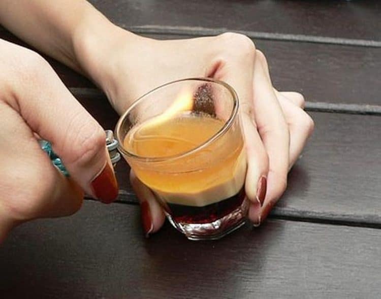 Đốt rượu - Tạo hứng khởi bằng lửa -6