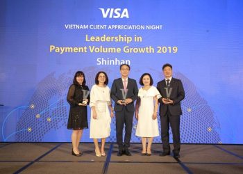 Ngân hàng Shinhan nhận 3 giải thưởng từ Visa