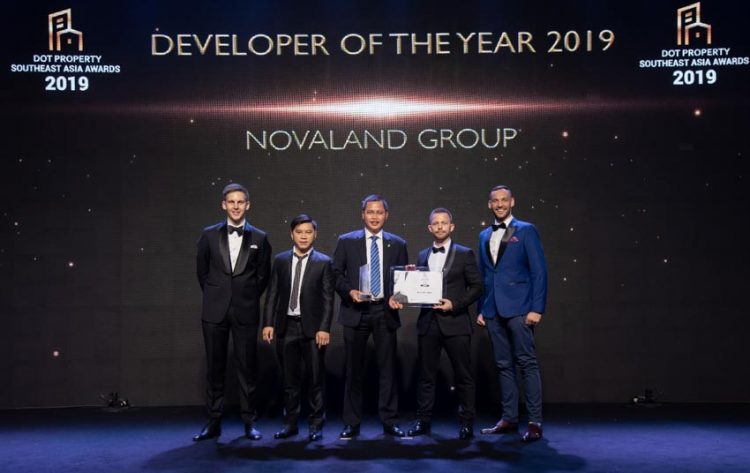 Novaland được trao giải “Nhà phát triển dự án bất động sản của năm 2019” khu vực ĐNA