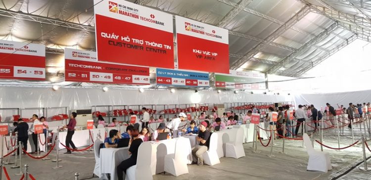 Mở cửa Làng Marathon Quốc tế TP. Hồ Chí Minh Techcombank 2019