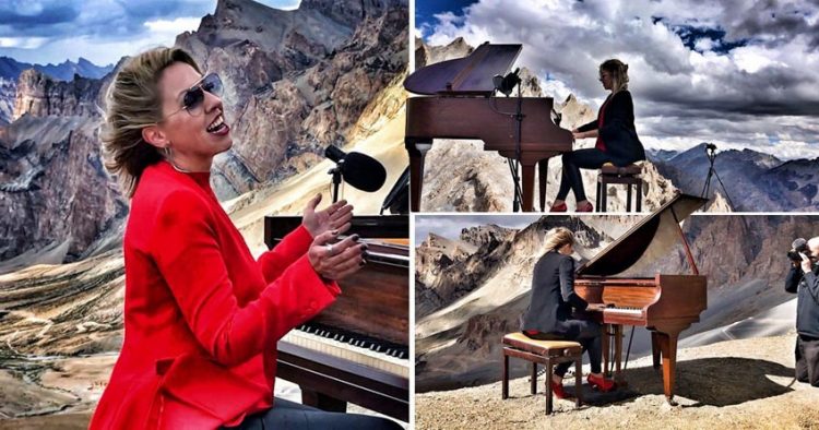 Trình diễn đàn piano ở độ cao lớn nhất thế giới -6