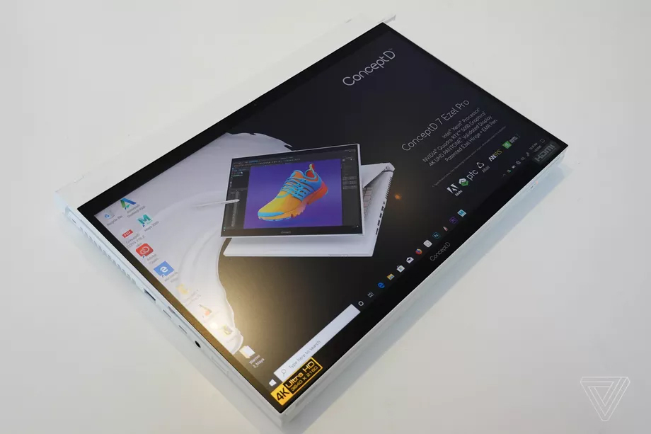 Máy tính xách tay Acer giới thiệu ConceptD 7 Ezel mới của chúng tôi