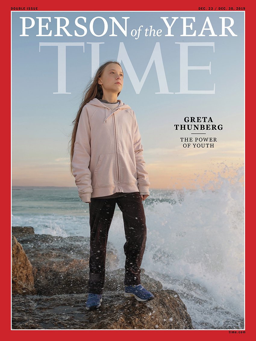 Tạp chí Time bầu chọn nhà hoạt động môi trường Greta Thunberg là 'Nhân vật của năm 2019' - 2