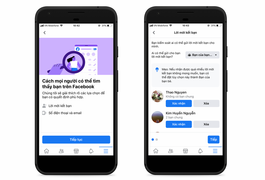 quyền riêng tư trên facebook