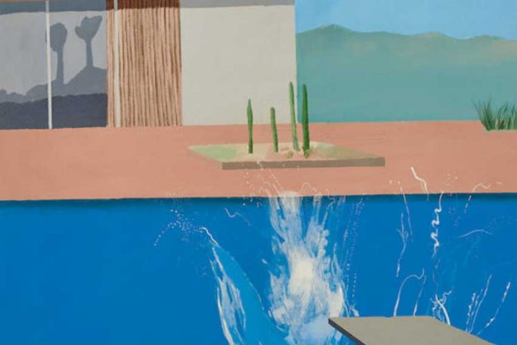 Bức họa “The Splash” của David Hockey có thể đạt 40 triệu USD tại Sotheby’s London