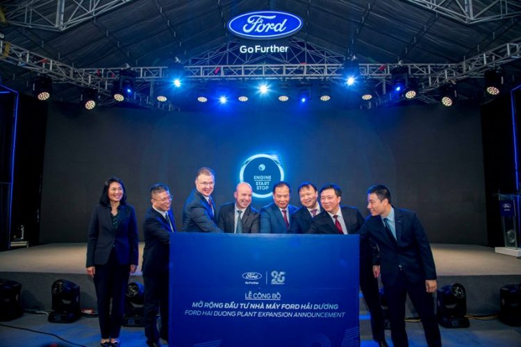 Ford đầu tư thêm 82 triệu USD mở rộng Nhà máy Ford Hải Dương