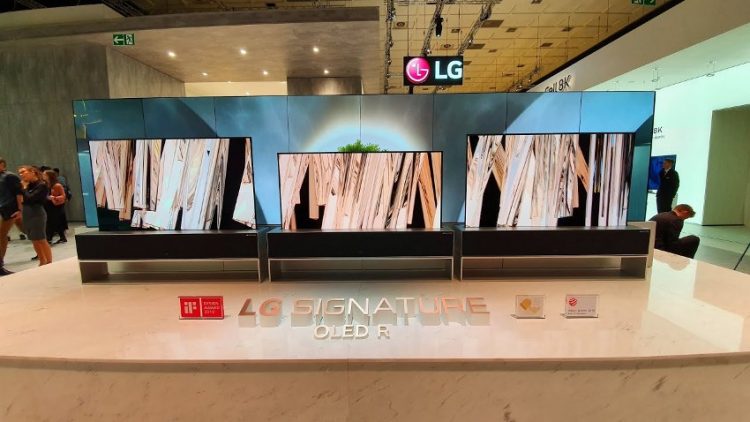 TV OLED cuộn của LG giành được giải thưởng “TV Sáng tạo nhất” tại triển lãm CES 2020