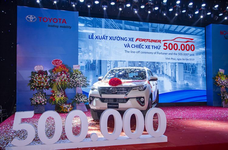 Toyota Việt Nam tăng trưởng kỷ lục trong năm 2019 - 2