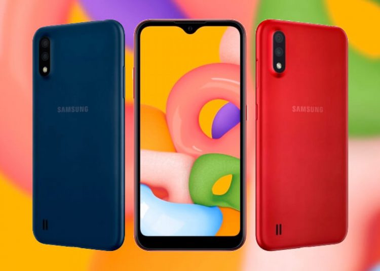Samsung ra mắt Galaxy A01 – chip Snapdragon 439, màn hình Infinity-V cùng hai camera
