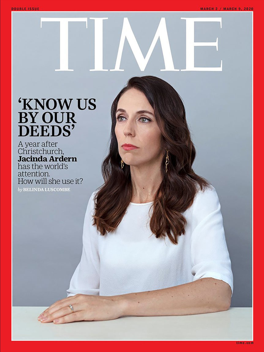 Vì sao nữ thủ tướng New Zealand được chọn lên bìa tạp chí Time? - 2
