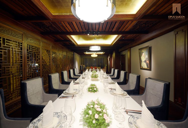 Không gian tiệc riêng tư tại Opus Saigon - 0`