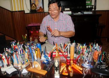 Độc đáo “bộ sưu tập bút” của người thầy thuốc ưu tú -9