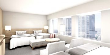 Keio Plaza Hotel Tokyo cải tạo phòng khách tầng 31 thành phòng gia đình sang trọng - 1