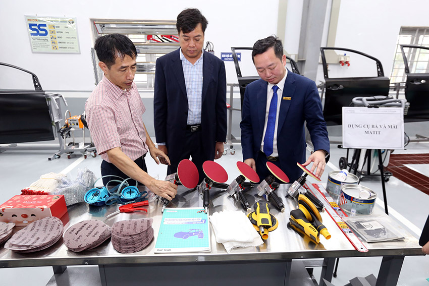 Toyota Việt Nam tiếp tục mở rộng Chương trình Đào tạo Kỹ thuật Toyota - 3