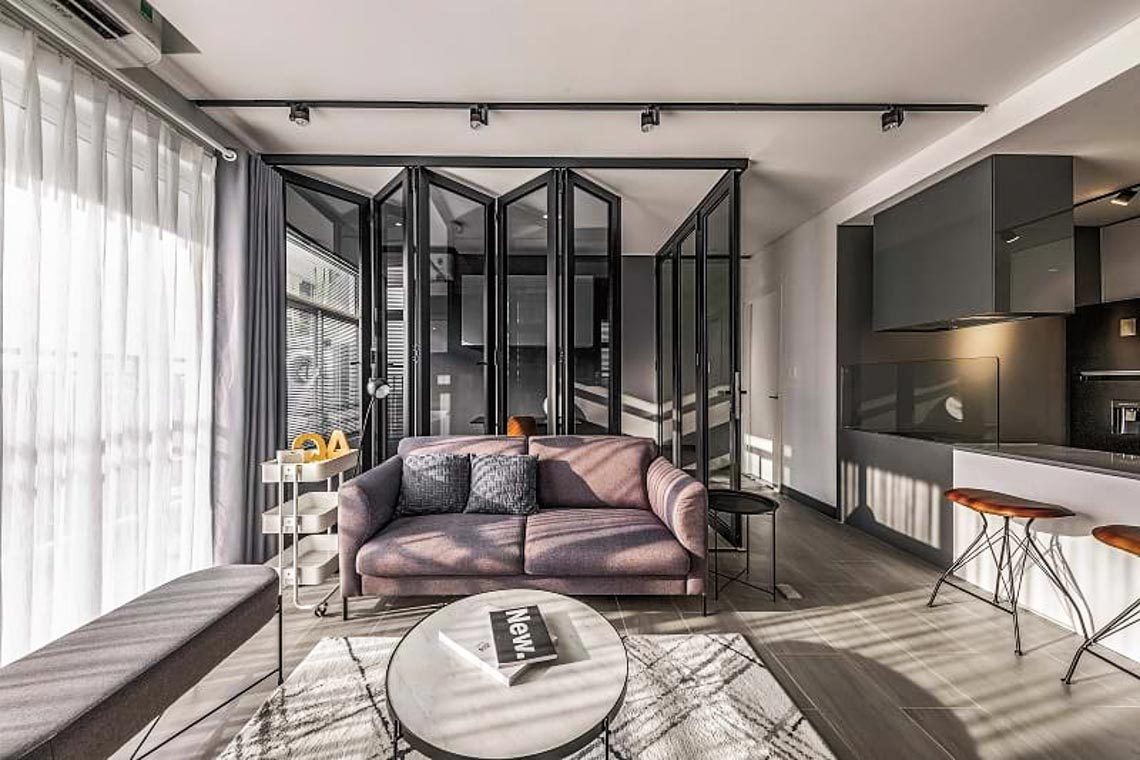 Không gian biến hóa trong căn hộ 83m2 -1