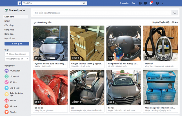 Chợ Facebook tăng sức ép cho các sàn TMĐT - 1