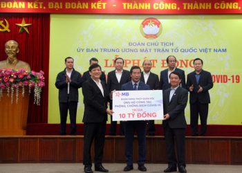 MB ủng hộ 10 tỷ đồng góp sức đẩy lùi đại dịch Covid-19