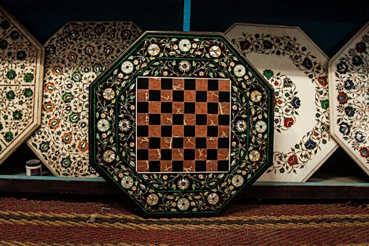 Nghệ phẩm khảm đá Pietra Dura -14