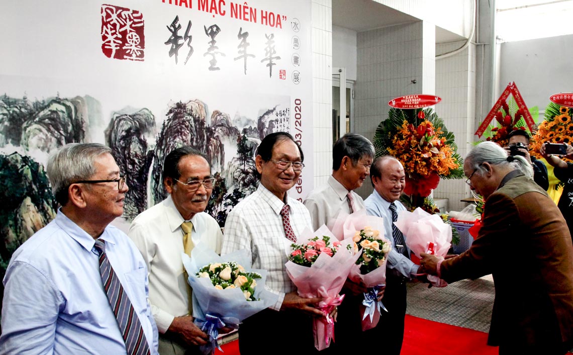 Thái Mặc Niên Hoa: Triển lãm tranh của 5 họa sĩ thủy mặc hàng đầu Sài Gòn -1