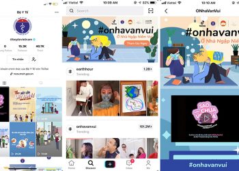 TikTok khởi động chiến dịch “Ở Nhà Vẫn Vui” (#onhavanvui) khuyến khích người dùng ở nhà