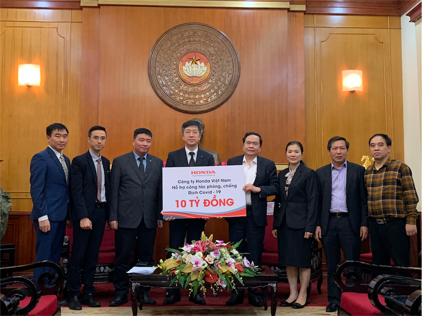 Honda Việt Nam cùng chung tay hỗ trợ đẩy lùi dịch bệnh COVID-19 tại Hà Nam - 2