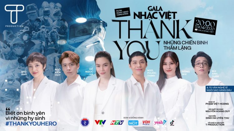 Hơn 70 văn nghệ sỹ xúc động tri ân những người thầm lặng phòng chống dịch Covid-19