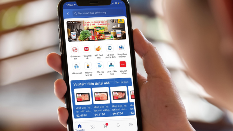 BIDV tiên phong đưa tính năng Siêu thị Vinmart Online lên ứng dụng di động - 1