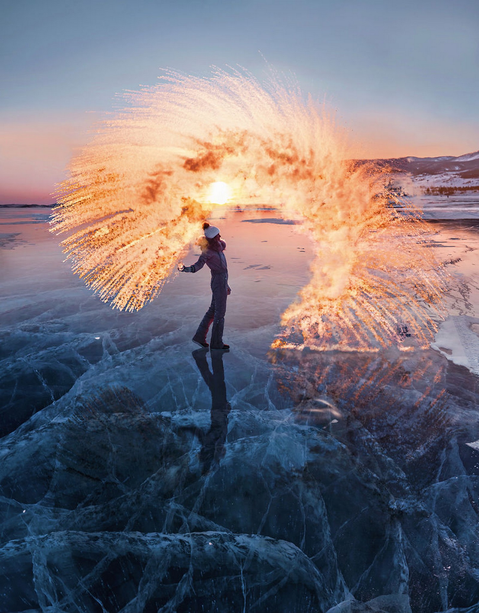 Vẻ đẹp hút hồn của hồ Baikal dưới ống kính nhiếp ảnh gia Nga - 08