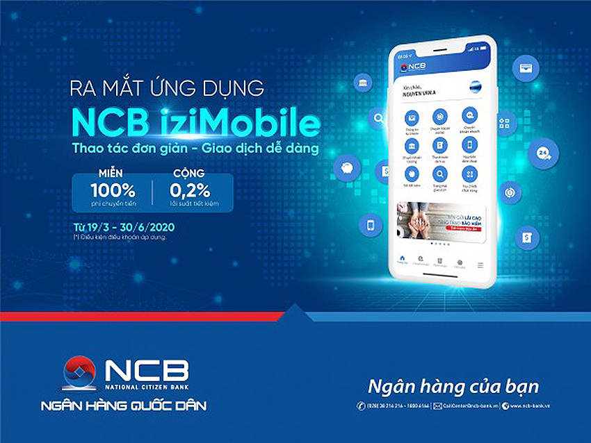 Ứng dụng NCB iziMobile thu hút người dùng - 2