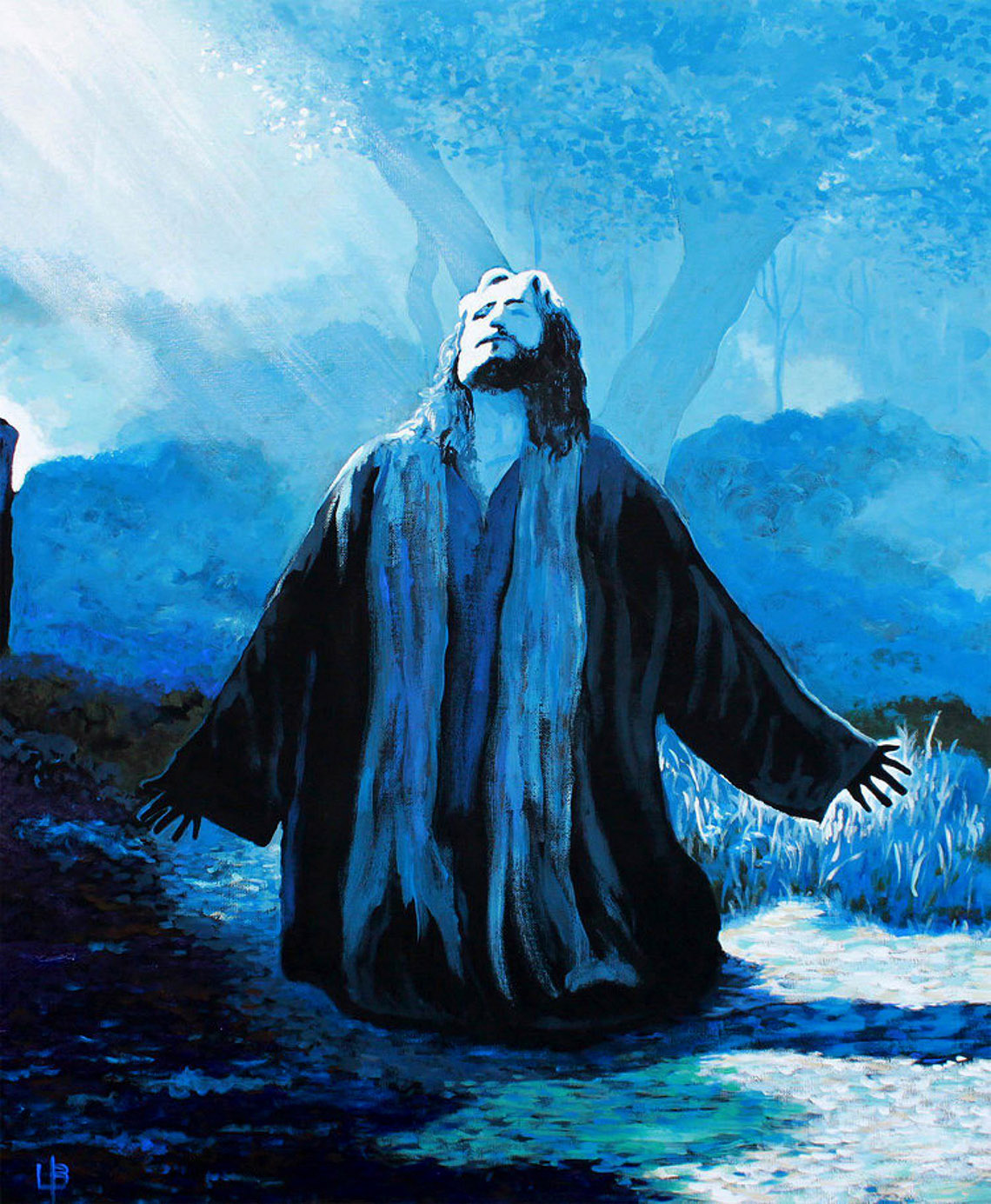 Người vẽ tranh Chúa Jesus siêu tốc kỳ tài -7