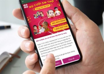 Ví MoMo dẫn đầu ứng dụng tài chính có nhiều người sử dụng năm 2019