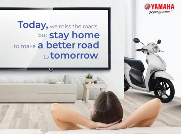 Yamaha Motor VN tạm dừng sản xuất: Lan tỏa thông điệp an toàn giữa dịch Covid-19