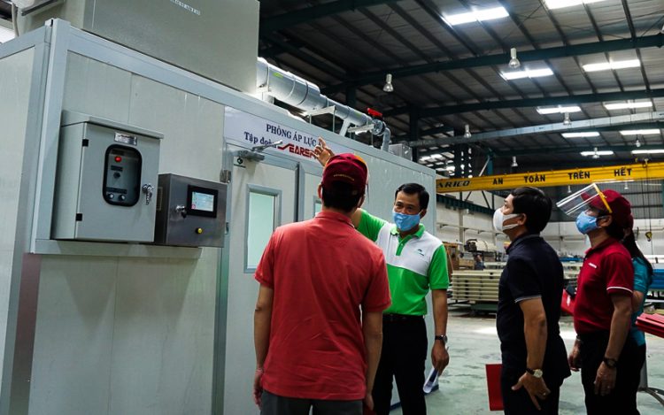 Searefico giới thiệu và trao tặng phòng áp lực âm điều trị bệnh nhân Covid-19cho ngành Y tế TP. HCM - 1