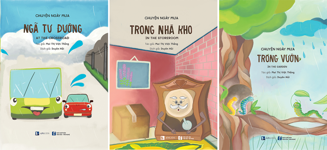 Bộ sách song ngữ Việt – Anh giúp bố mẹ thực hành tiết đọc tại nhà cùng con 