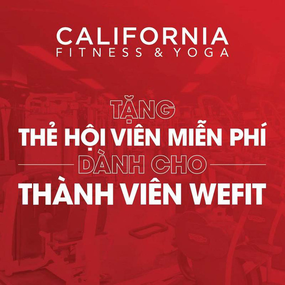 California Fitness & Yoga hỗ trợ gói hội viên cho khách hàng của WeFit - Ảnh 2