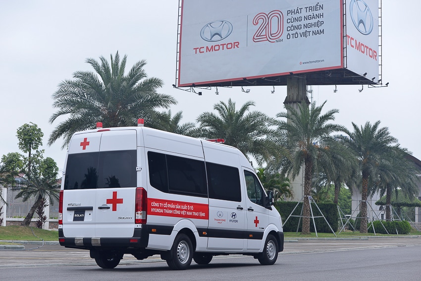 Tập đoàn Thành Công và Hyundai Motor tặng 10 xe Solati cứu thương cho các cơ sở y tế tuyến đầu chống dịch - 7