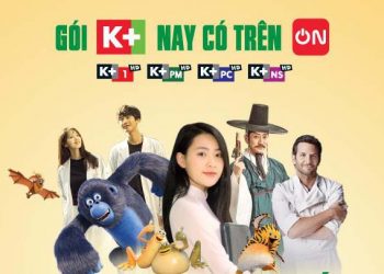 K+ ra mắt 4 kênh trên ứng dụng truyền hình VTVcab ON -1