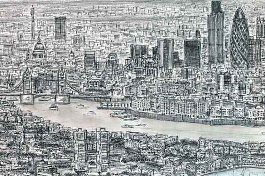 Stephen Wiltshire: Vẽ lại toàn bộ phong cảnh từng thấy qua một lần -4