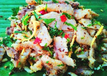 Lạp cá đãi khách quý