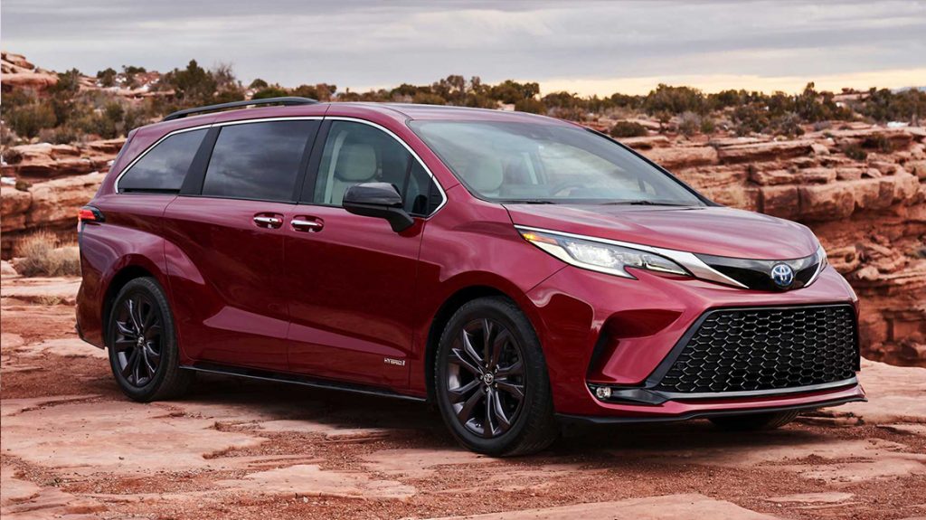 Toyota Sienna 2021 thế hệ mới bất ngờ với thiết kế táo bạo
