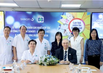 Bệnh viện Ung bướu TP.HCM ký kết thỏa thuận hợp tác với Công ty TNHH Sanofi-Aventis Việt Nam - 1