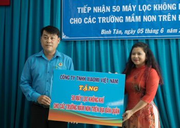 Xiaomi Việt Nam tặng 50 máy lọc không khí cho các trường mầm non trên địa bàn quận Bình Tân - 1