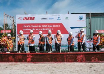 INSEE Việt Nam tài trợ dự án trường học tại Kiên Giang