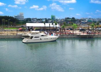 Bến du thuyền với không gian vô tận tại khu Compound sinh thái The Pearl Riverside -1