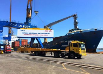 Thaco tiếp tục xuất khẩu sơmi rơmoóc sang Mỹ - 1